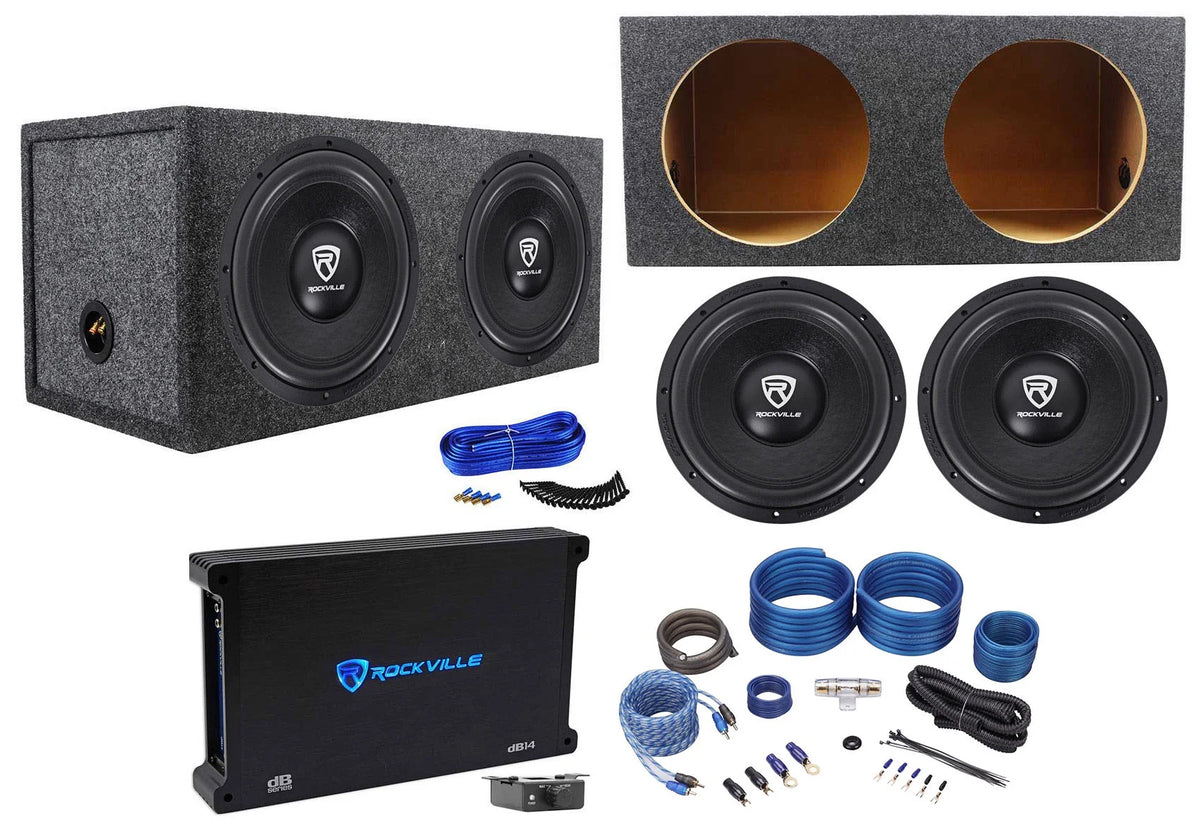 12" 4800w Subwoofers with Sealed Box and Mono Amplifier Z795900