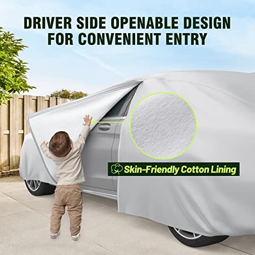 Waterproof All Weather Sedan Car Cover K3174