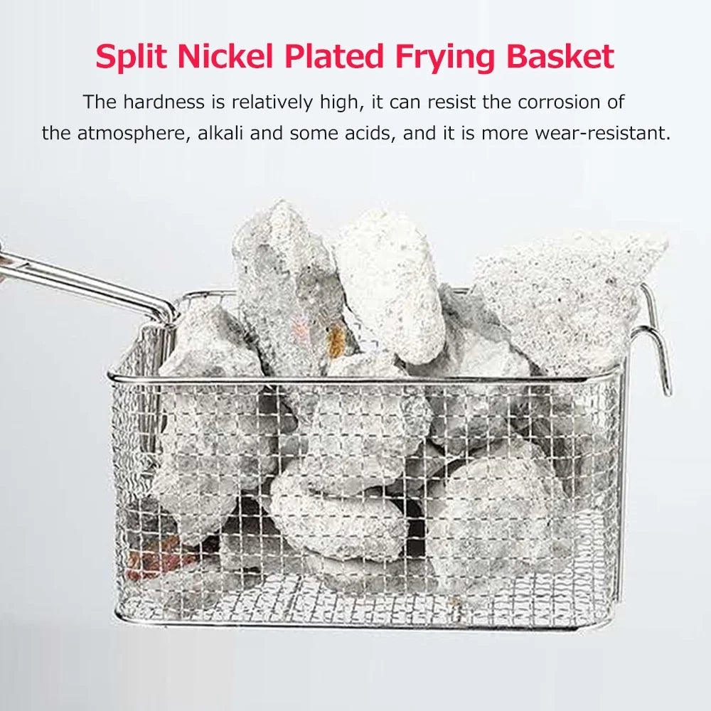 6L 2500W Stainless Steel Electric Fryer P12376