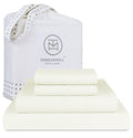 100% American Supima Cotton Queen Sheet Set 4 PC White T978295