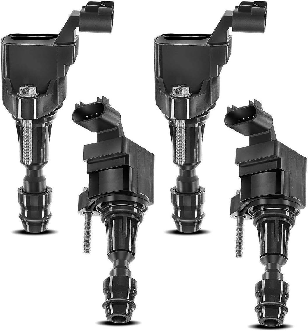 Set of 4 Ignition Coil for Chevrolet Equinox HHR Malibu Cobalt Buick Regal Verano Pontiac Saturn Z75896