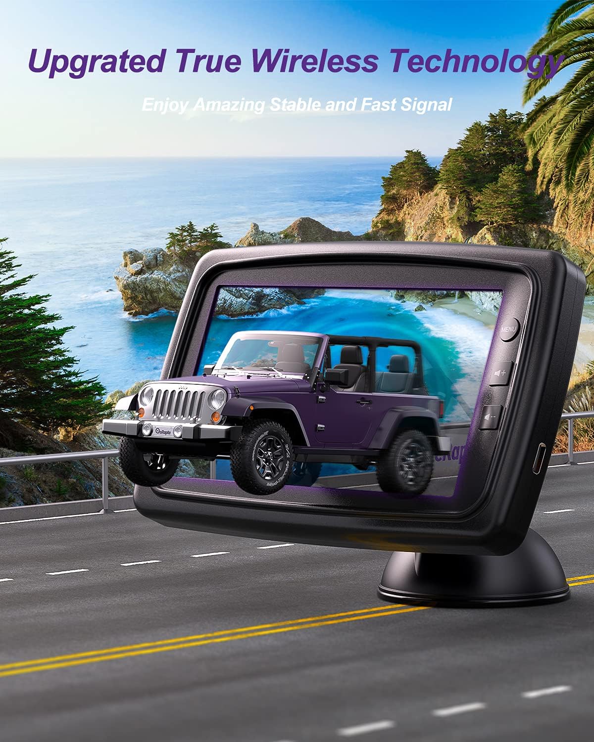 Wireless Backup Camera System Kit with 4.3'' HD Monitor K59020