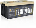 12V 200Ah LiFePO4 Deep Cycle Lithium Battery with 200A BMS C4829