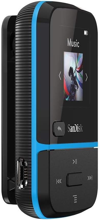 16GB Blue MP3 Player with FM Radio J67389