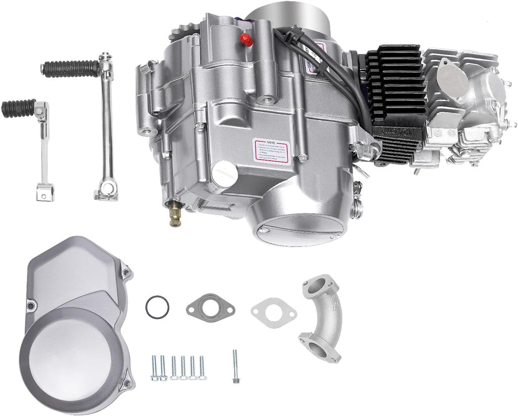 140CC 4 Stroke Single Cylinder Manual Clutch Kick Starter Engine Motor X956226