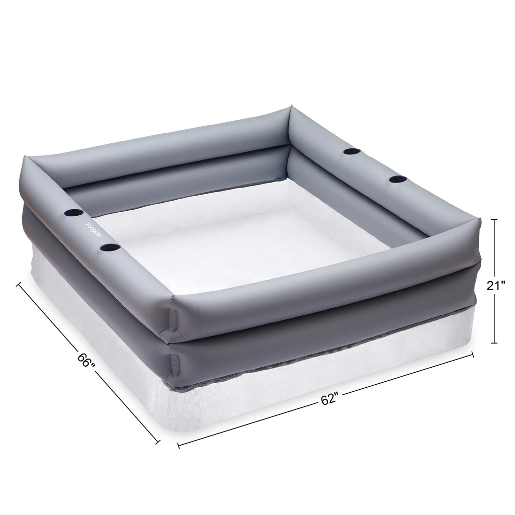 Gray Rectangular Inflatable Swimming Pool B406