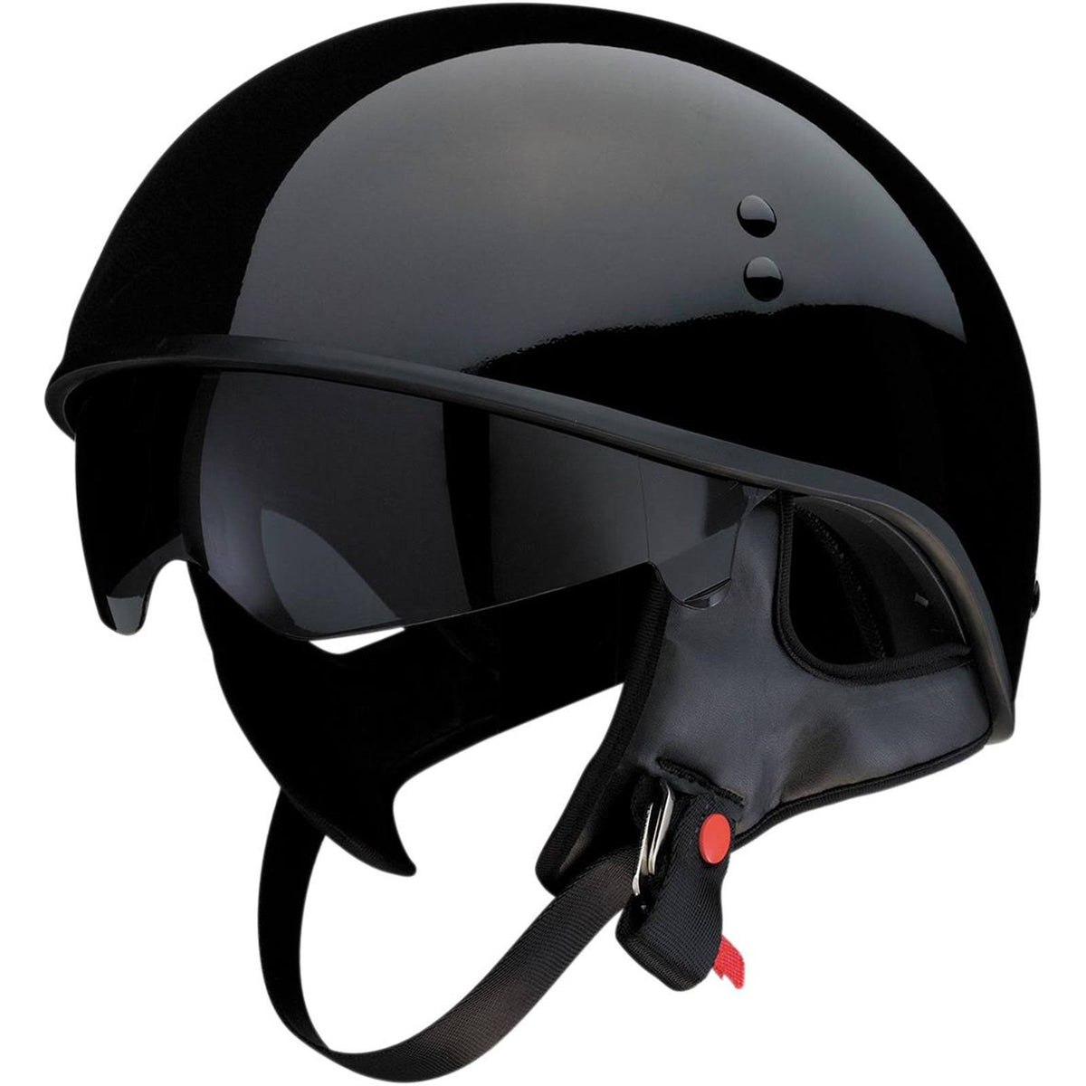 Gloss Black Half Helmet Q792952