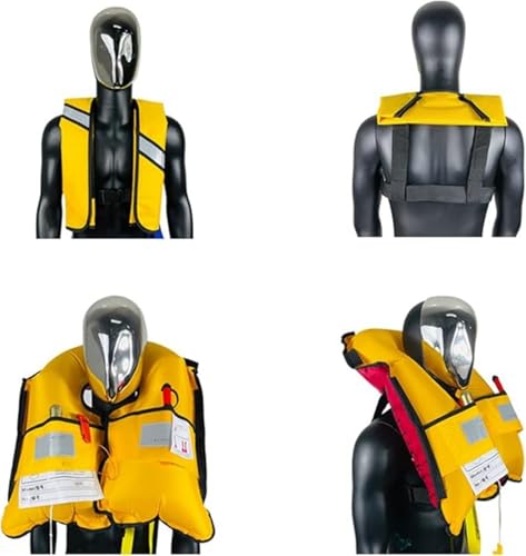 3-Pack Automatic Inflatable Life Jacket with CO2 Inflation M378651