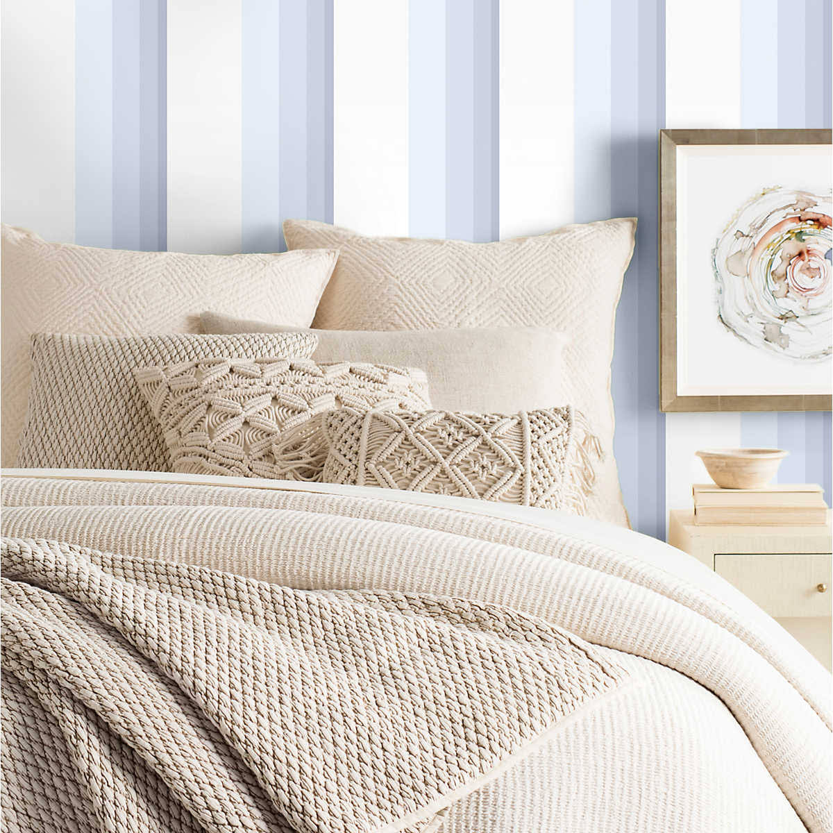 King Natural Linen Sham G4307