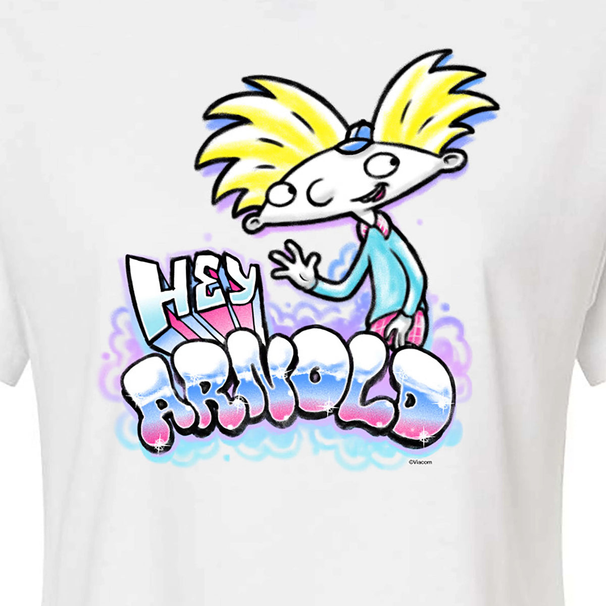 Juniors Cropped Cotton Blend T-Shirt W9013