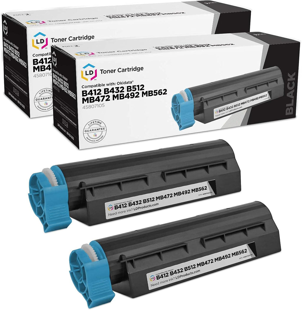 Black 2-Pack High Yield Toner Cartridge D278111