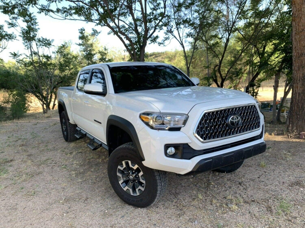 Compatible Side Step nerf bar for 2005-2022 Toyota Tacoma Double Cab 4 Full Doors O3915
