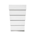 White 5 Drawer Chest U971