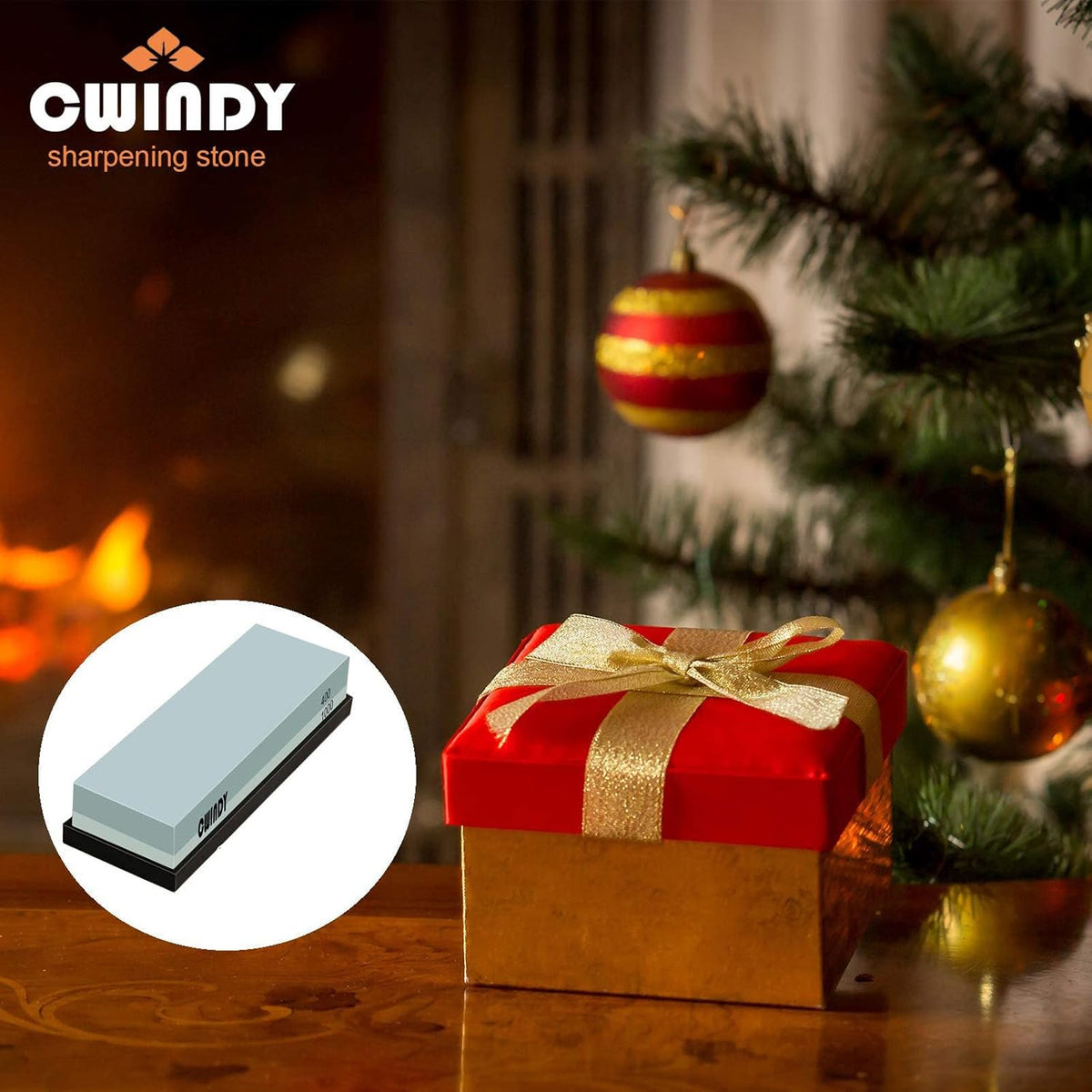 Dual Sided 400/1000 Grit Whetstone Sharpening Stone Kit P32183