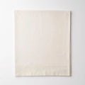 Ivory Cotton Percale Oversized Queen Flat Sheet V677