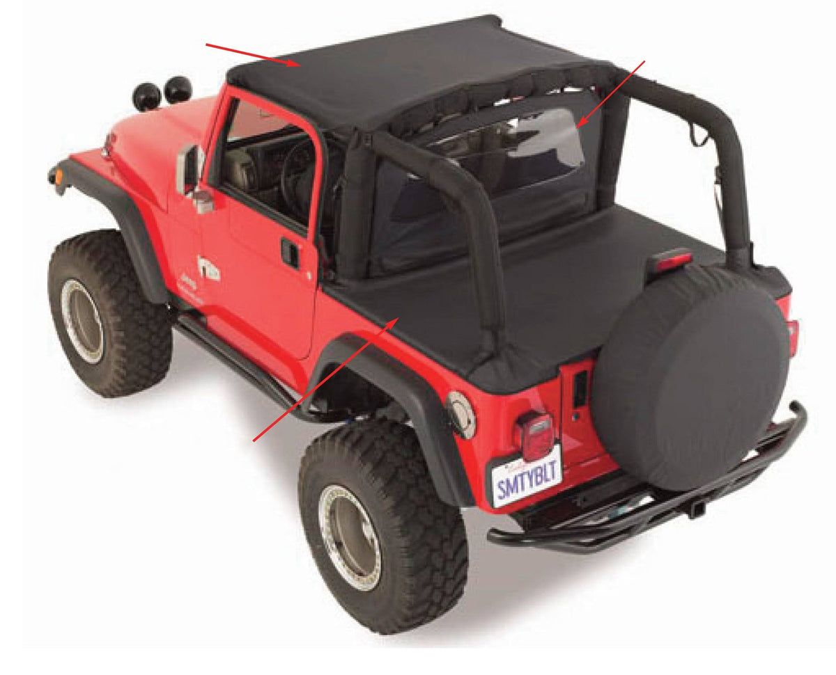 Black Tonneau Cover F2274