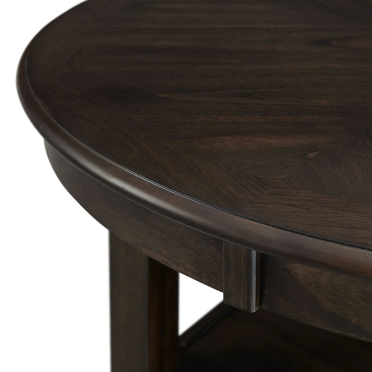 Counter Height 5PC Dining Set Table and Four Side Chairs Walnut T7118