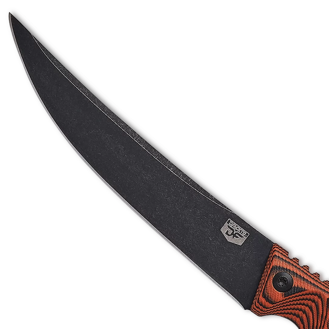 6" Hybrid Boning & Fillet Knife Orange Handle Q7007
