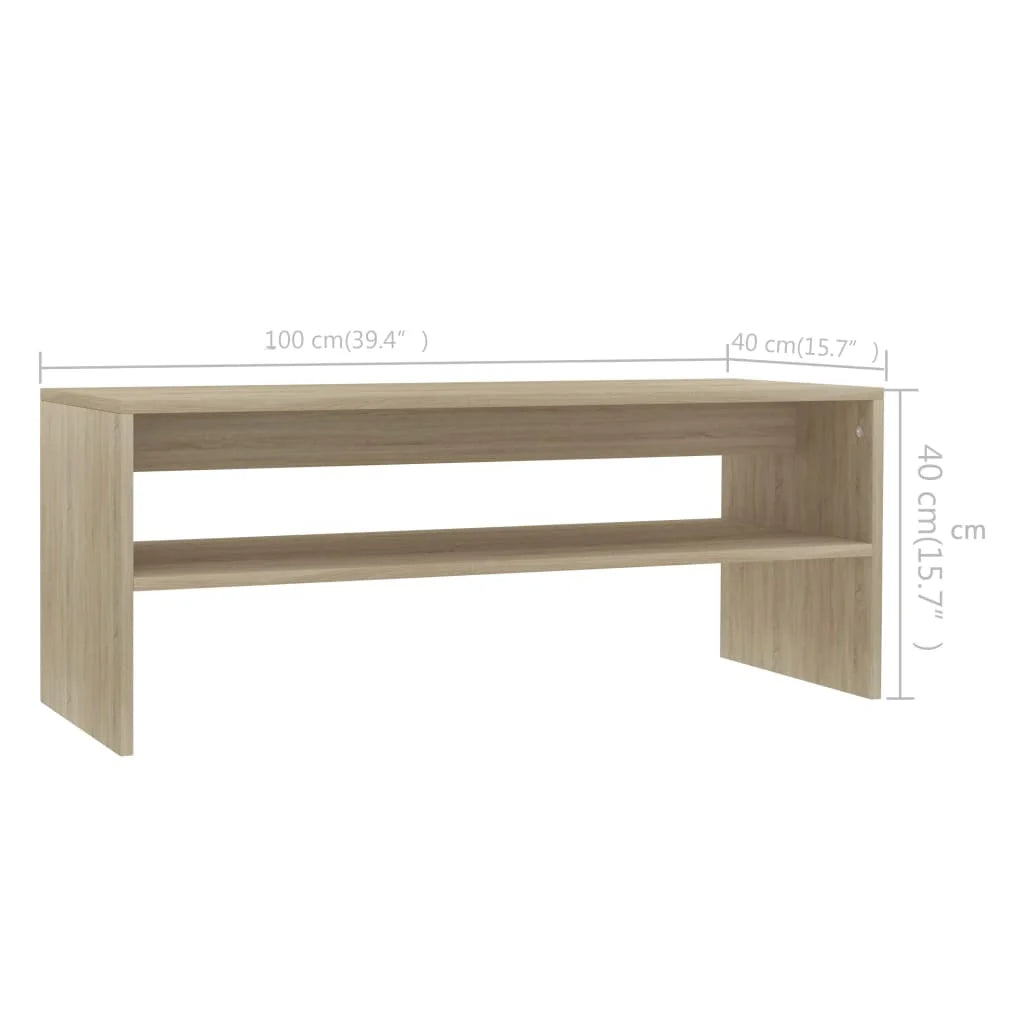Sonoma Oak Engineered Wood Coffee Table D515