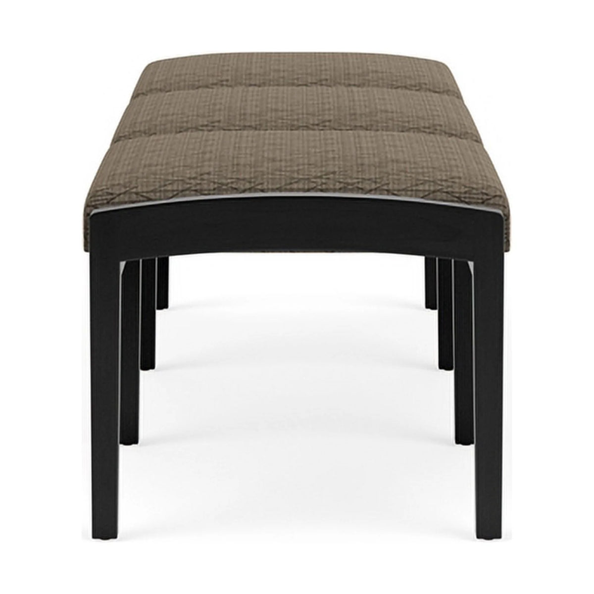 Wood 3-Seat Fabric Reception Bench E46717