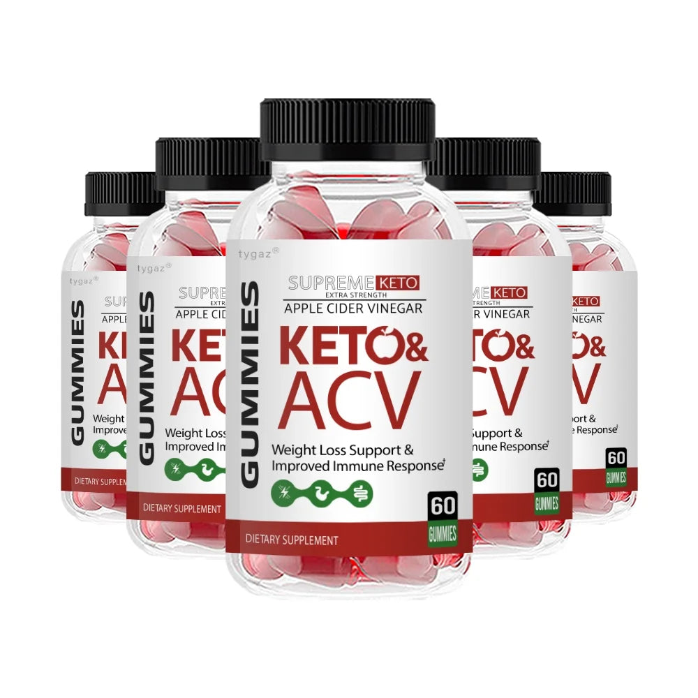 (5 pack) Keto ACV Gummies D34175