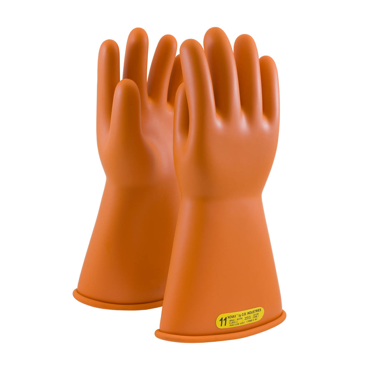 Rubber Insulating Glove with Straight Cuff - 14 T477
