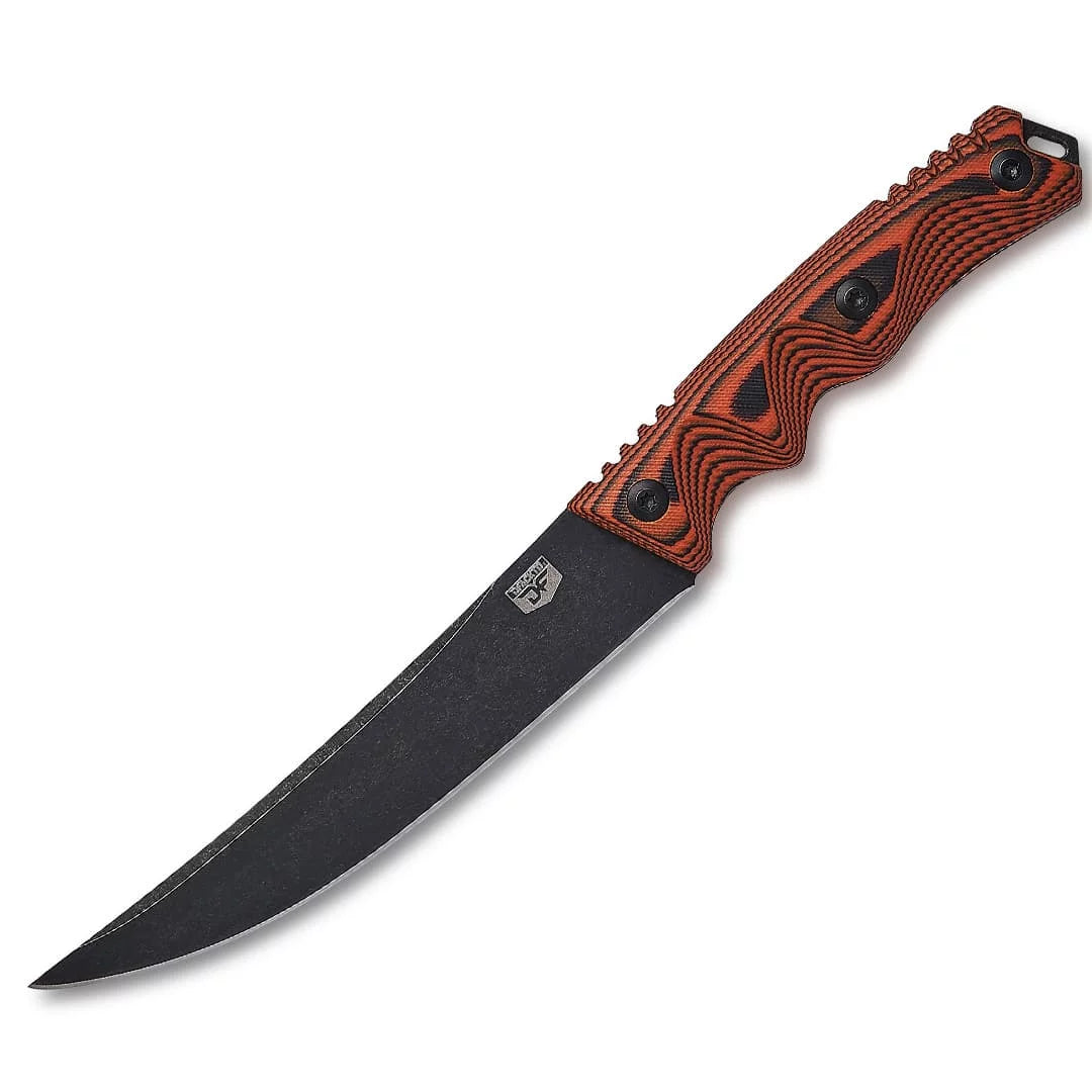 6" Hybrid Boning & Fillet Knife Orange Handle Q7007
