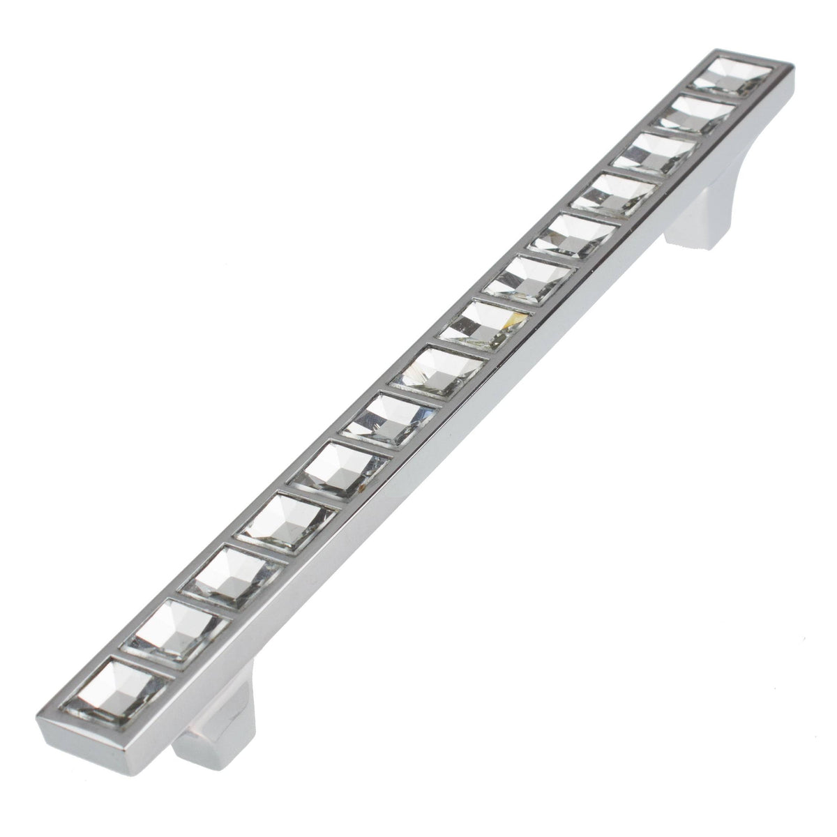6.75-Inch K9 Crystal Cabinet Pulls with 5-Inch Screw Spacing J795883