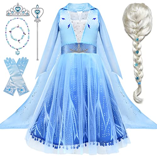 10Pcs Princess Costume Dress with Accessories Q5831