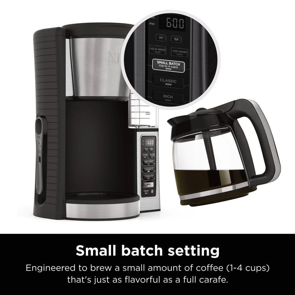 12-Cup Programmable Coffee Maker with Glass Carafe F939437