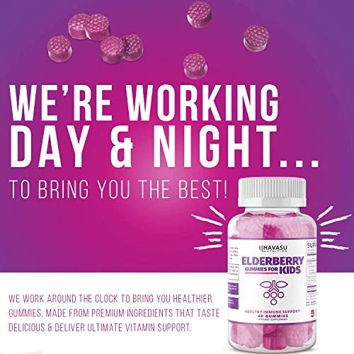 Elderberry Gummies 120 Gummies T717