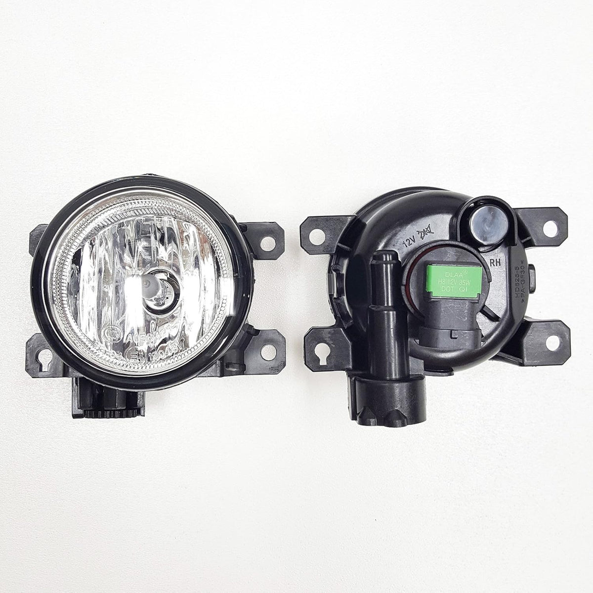 Clear Lens Fog Light Kit with Black Bezel Bulbs G820703