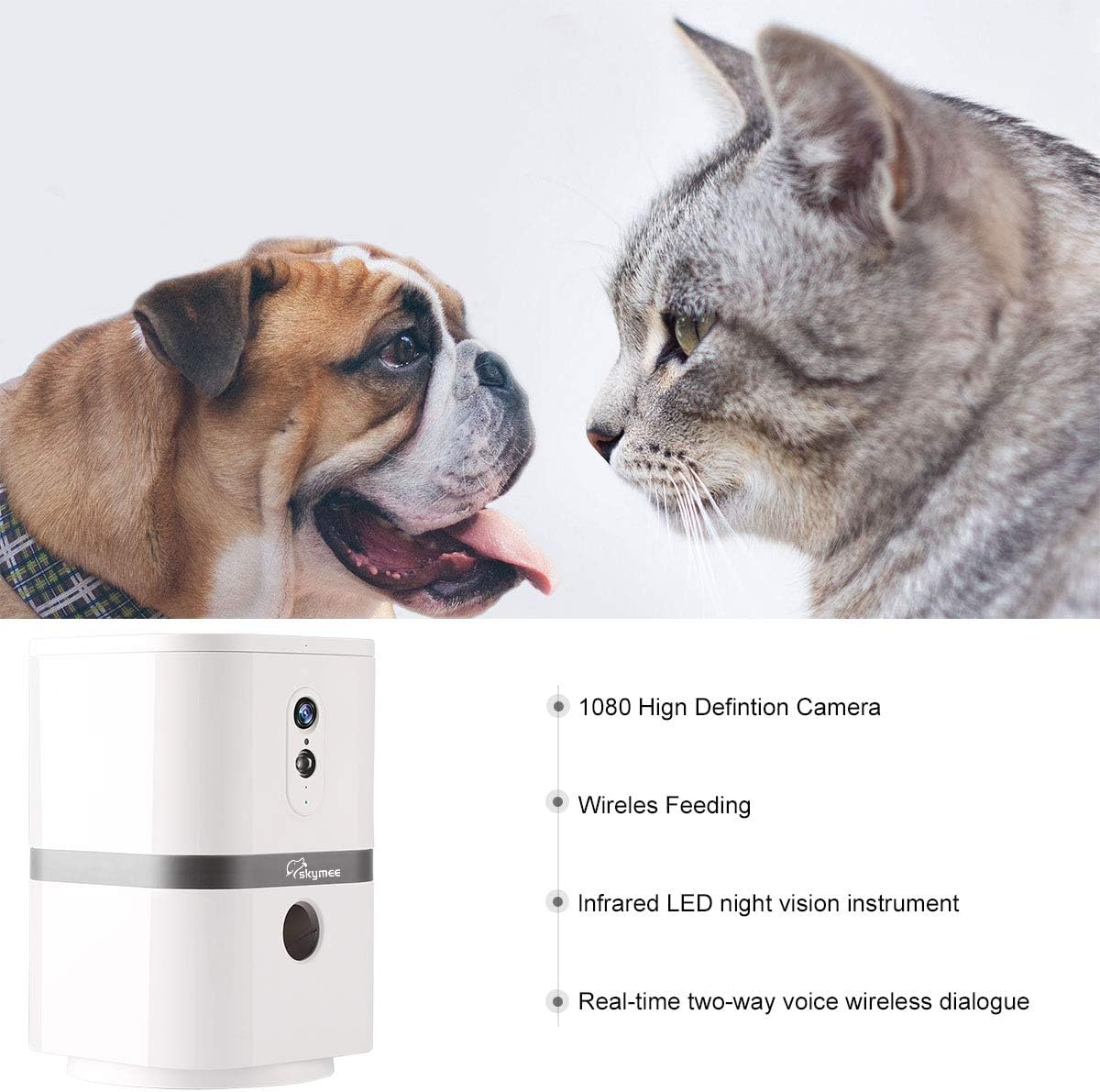 WiFi Remote Pet Camera with Night Vision U42559
