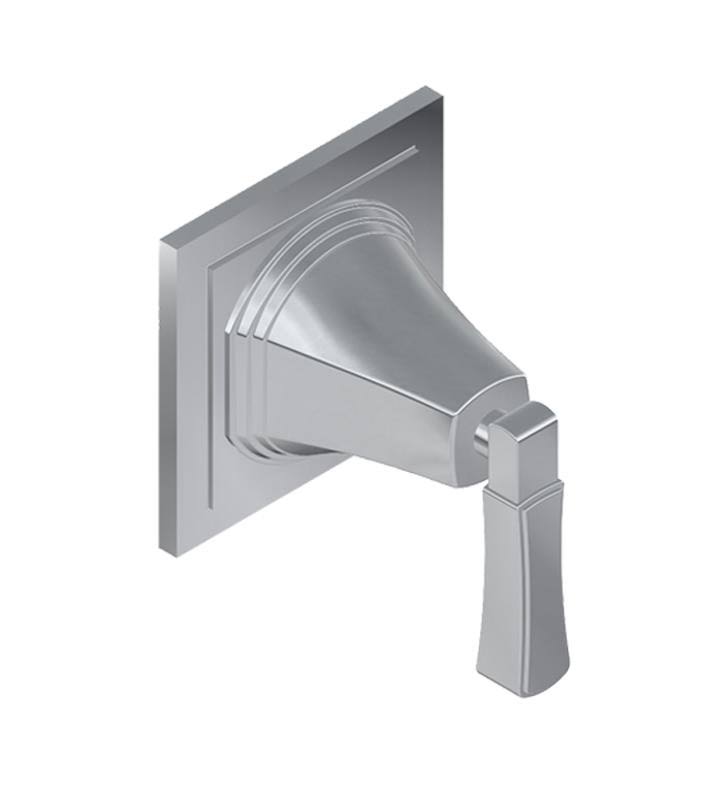 Polished Nickel Volume Control Trim Plate with Lever Handle P2435