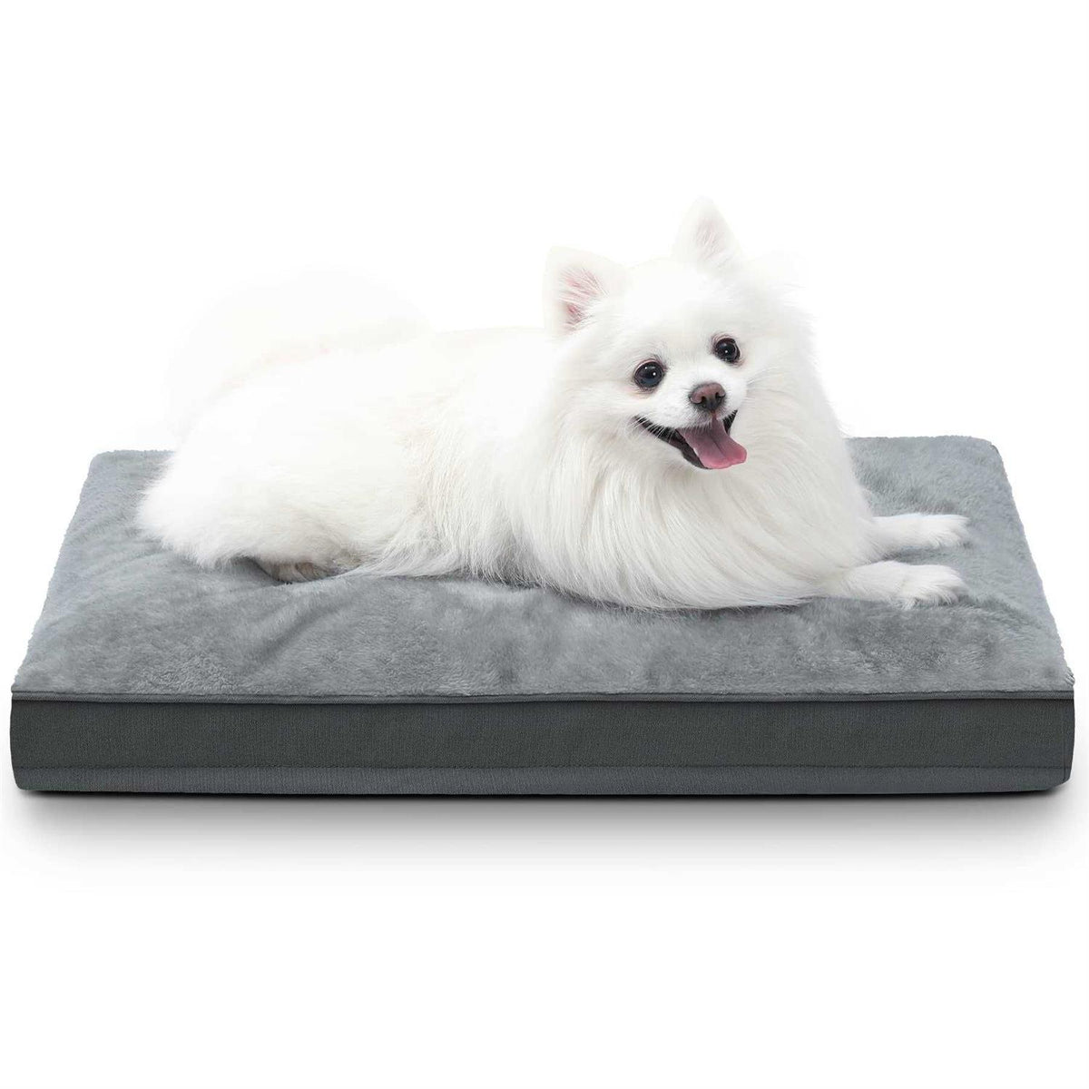 Waterproof Plush Dog Bed with Removable Washable Cover D341