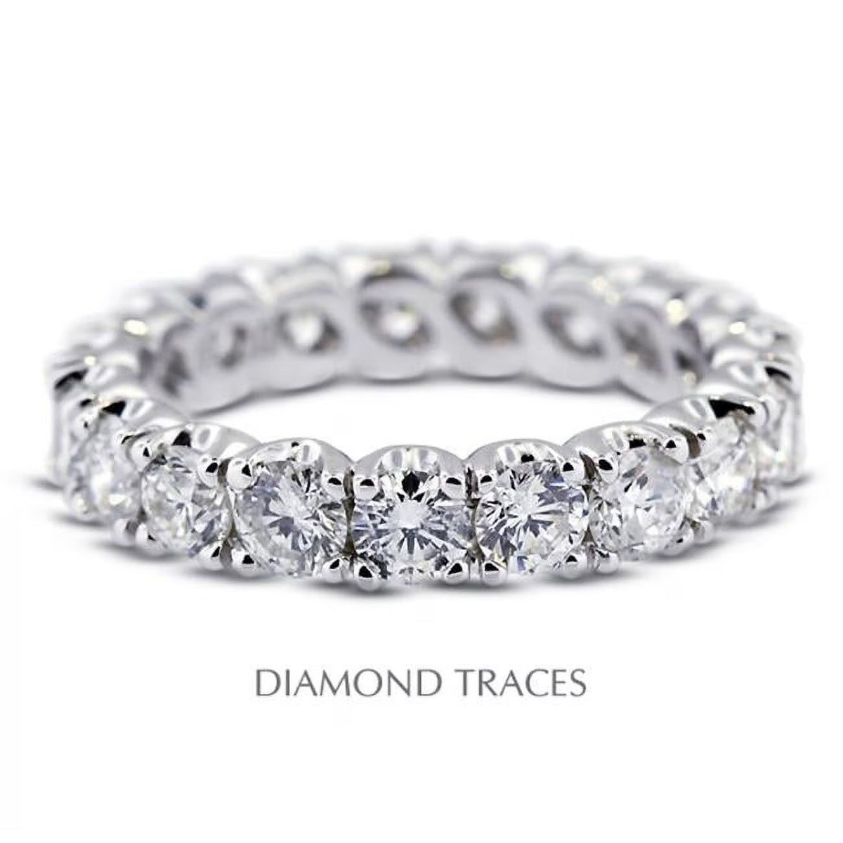 Platinum 950 4-Prong Eternity Ring F925572