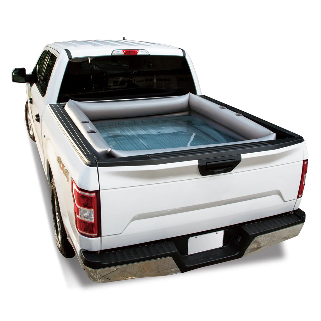 Gray Rectangular Inflatable Swimming Pool B406