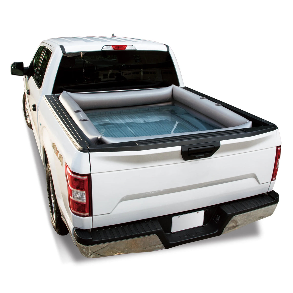 Gray Rectangular Inflatable Swimming Pool B406