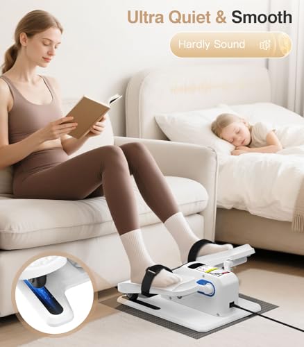 Under Desk Elliptical Machine with 12 Adjustable Speed D678349