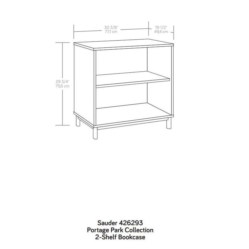3-Piece Set with Executive Desk and Bookcase N293