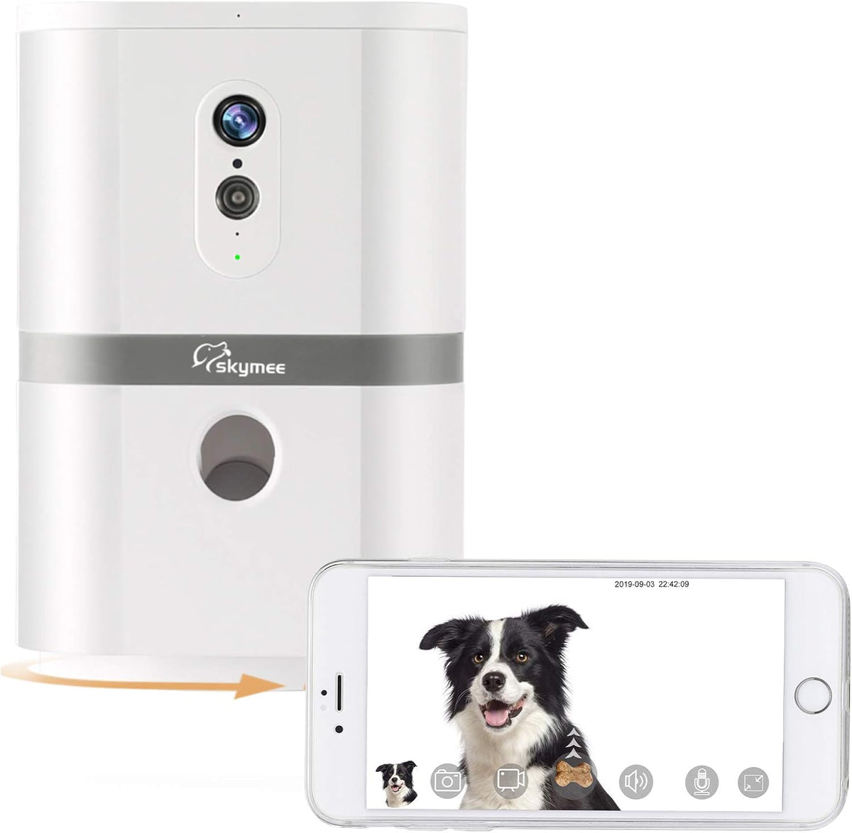 WiFi Remote Pet Camera with Night Vision U42559