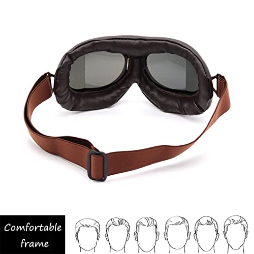 Vintage Aviator Goggles T4712