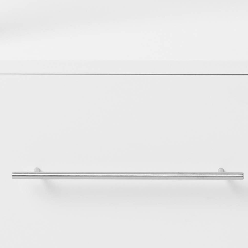 Stainless Steel & White Kitchen Cart W9424