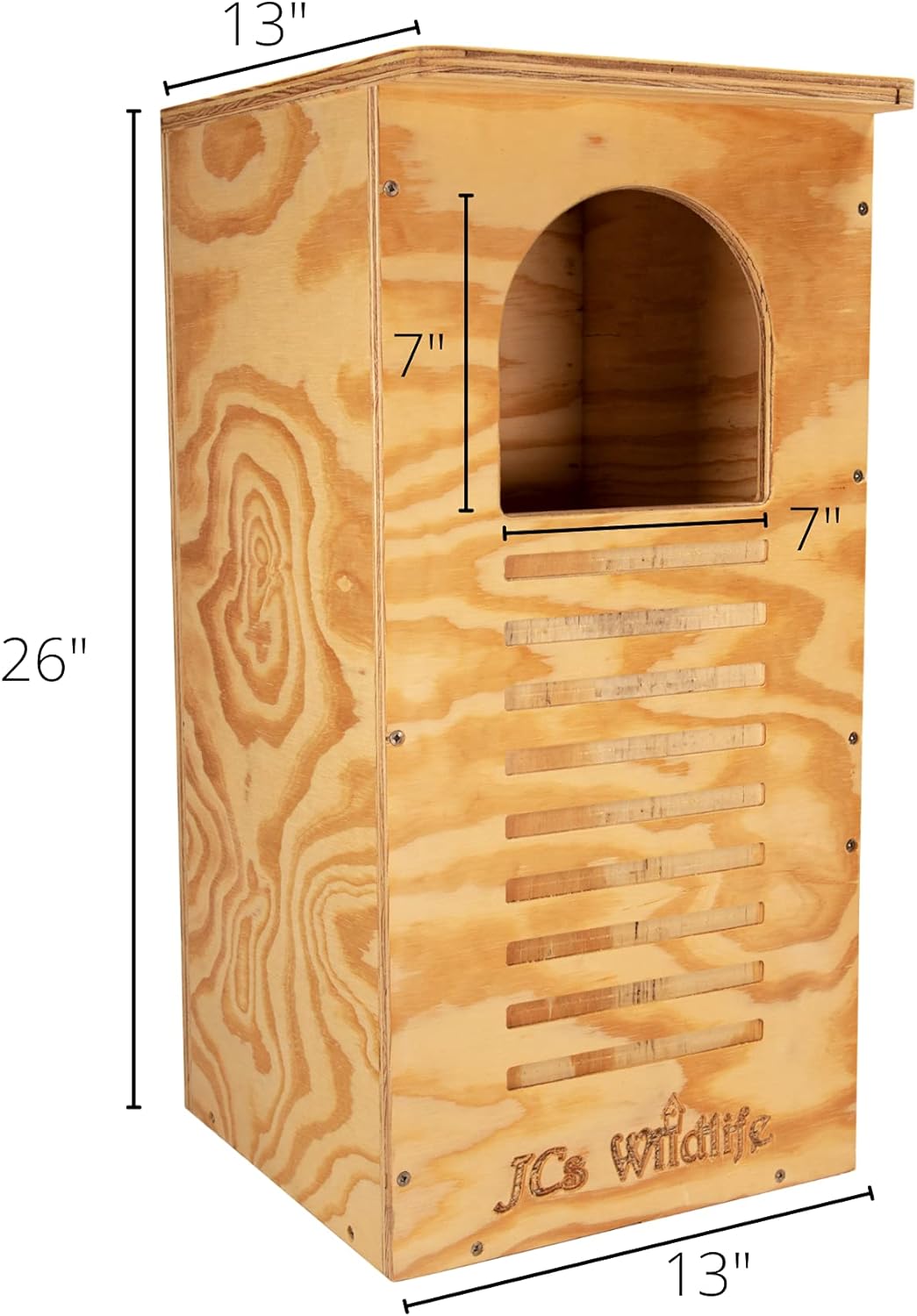 Barred Owl Nesting Box Treated Plywood Y82530