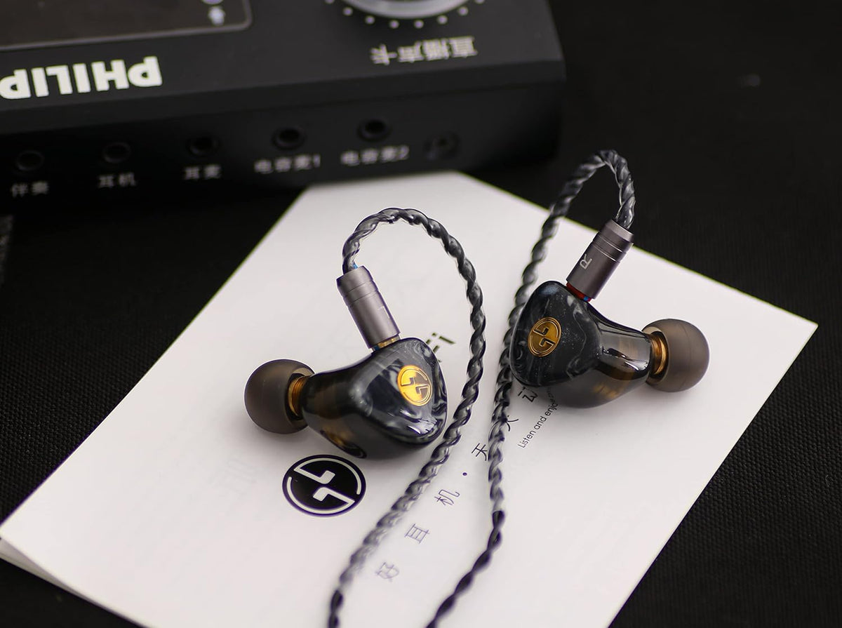 10mm LCP Diaphragm In-Ear Earphone with Detachable 2Pin OFC Cable Y76797