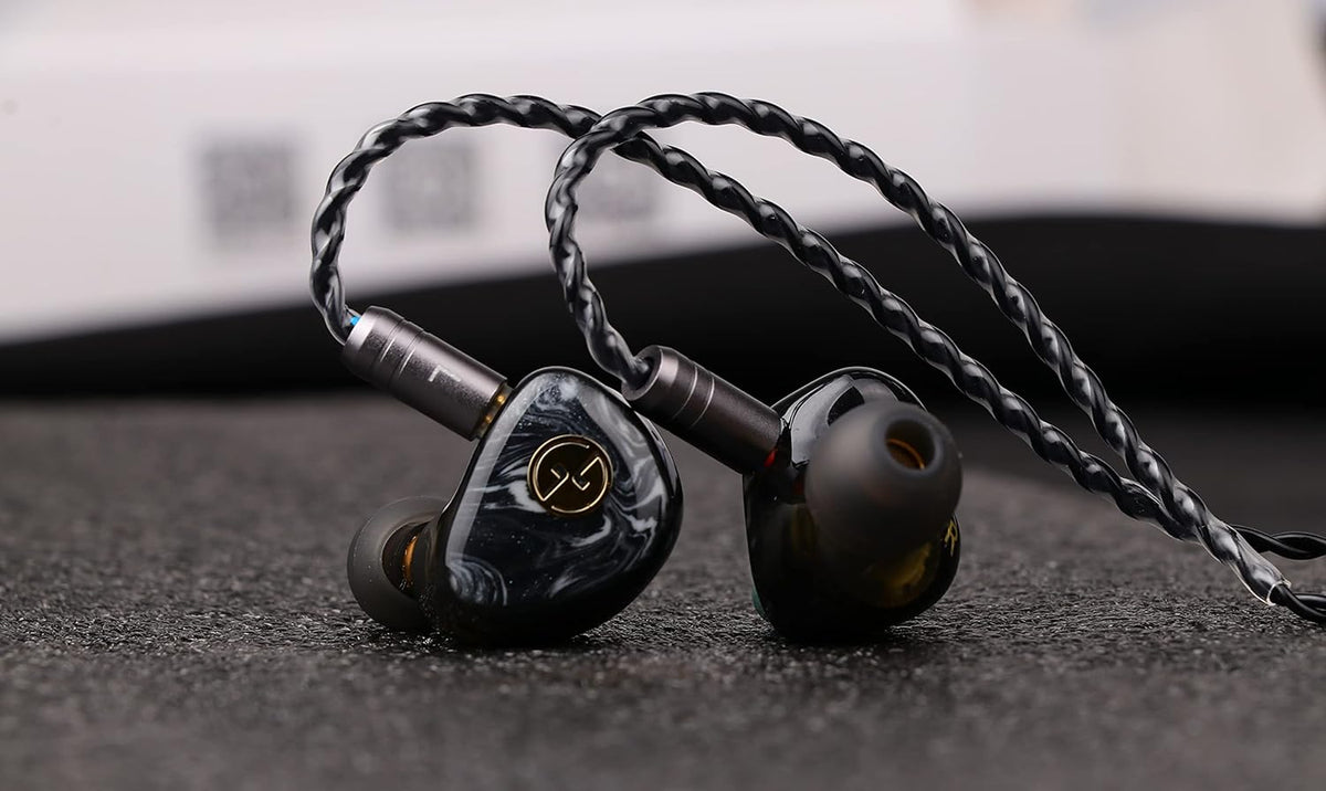 10mm LCP Diaphragm In-Ear Earphone with Detachable 2Pin OFC Cable Y76797