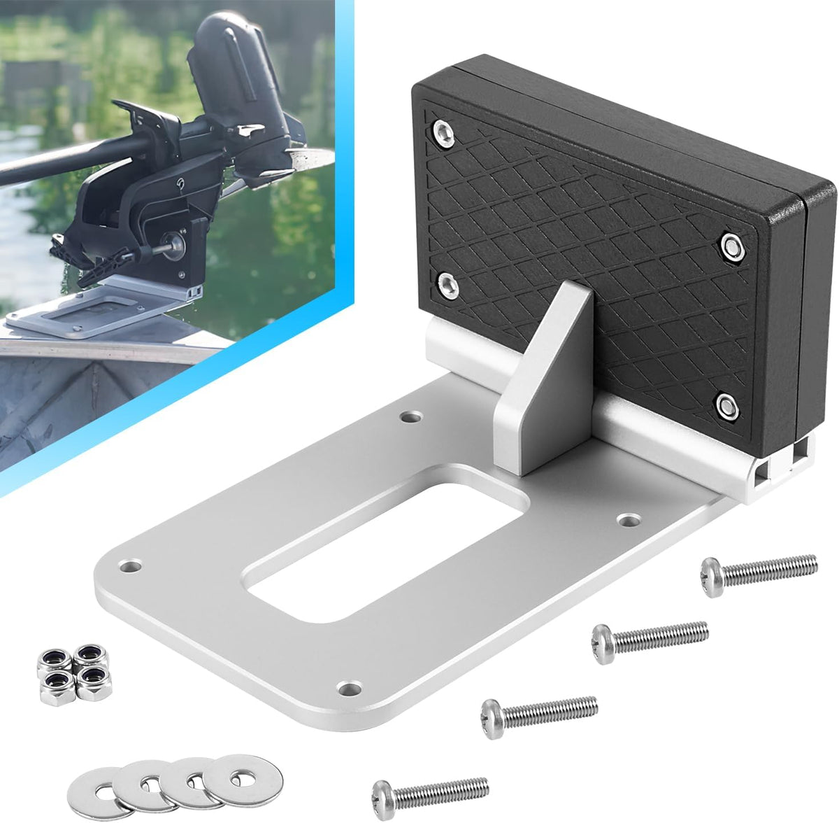 Universal Transom Trolling Motor Mount for Kayaks V54695
