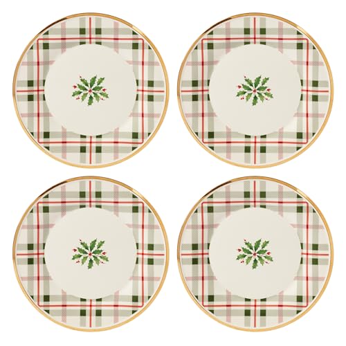 12-Piece Dinnerware Set, Red & Green M818525