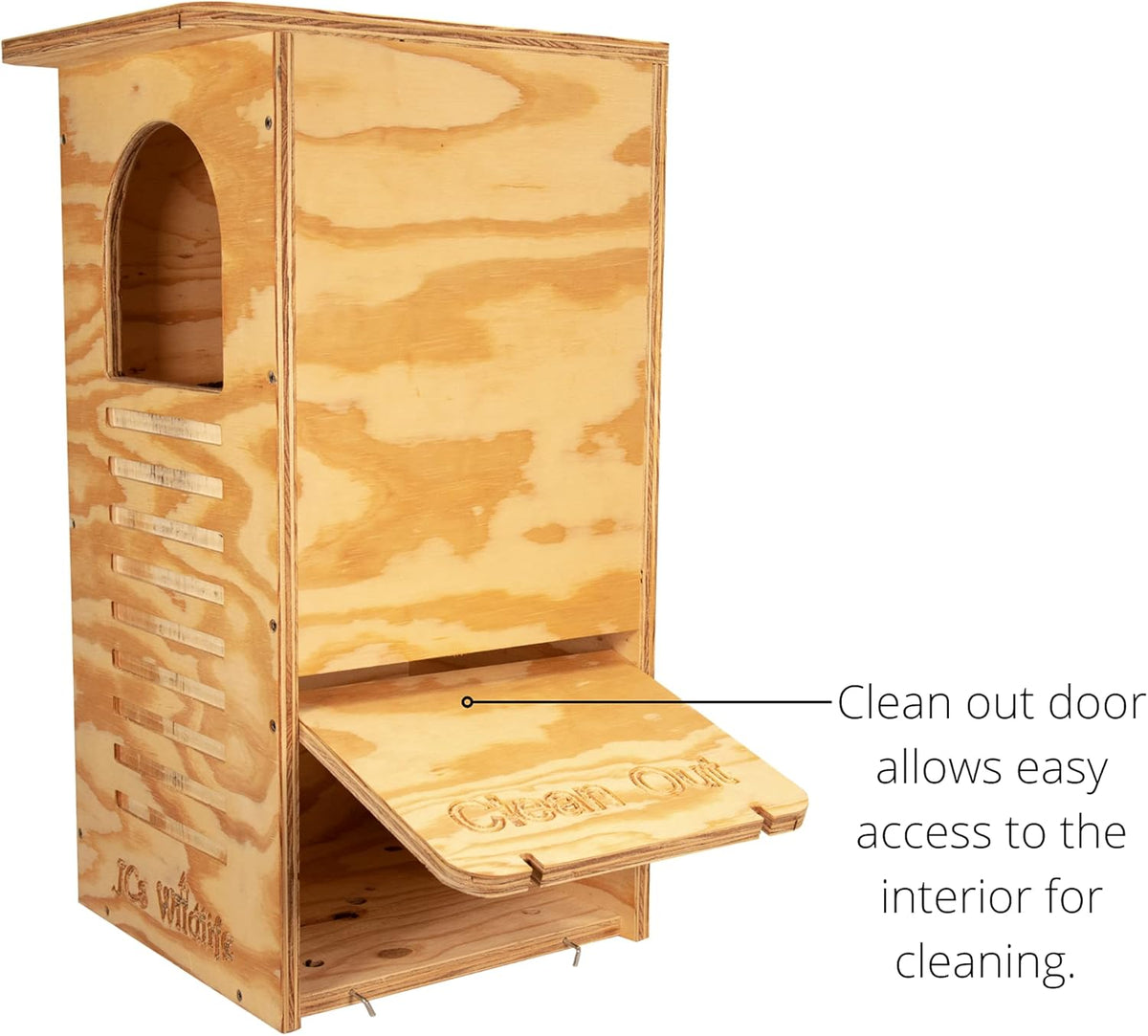 Barred Owl Nesting Box Treated Plywood Y82530