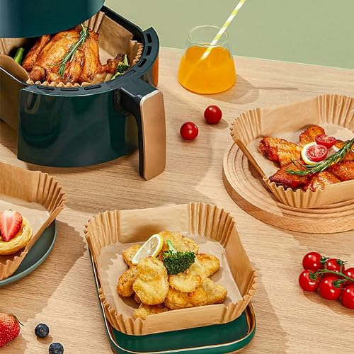 100PCS Non-stick Disposable Air Fryer Paper Liners K495280